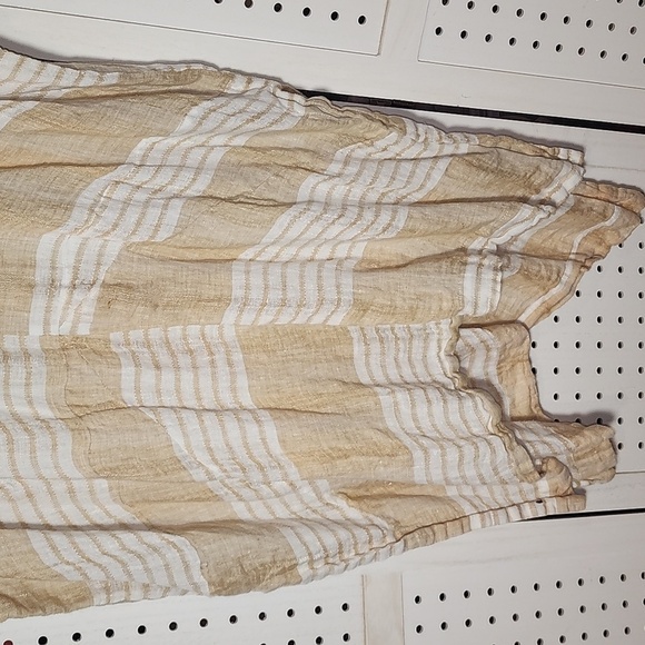 Anthropologie Akemi & Kin 100% Linen Tunic Top Size Medium Lagenlook Dolman - Picture 4 of 10